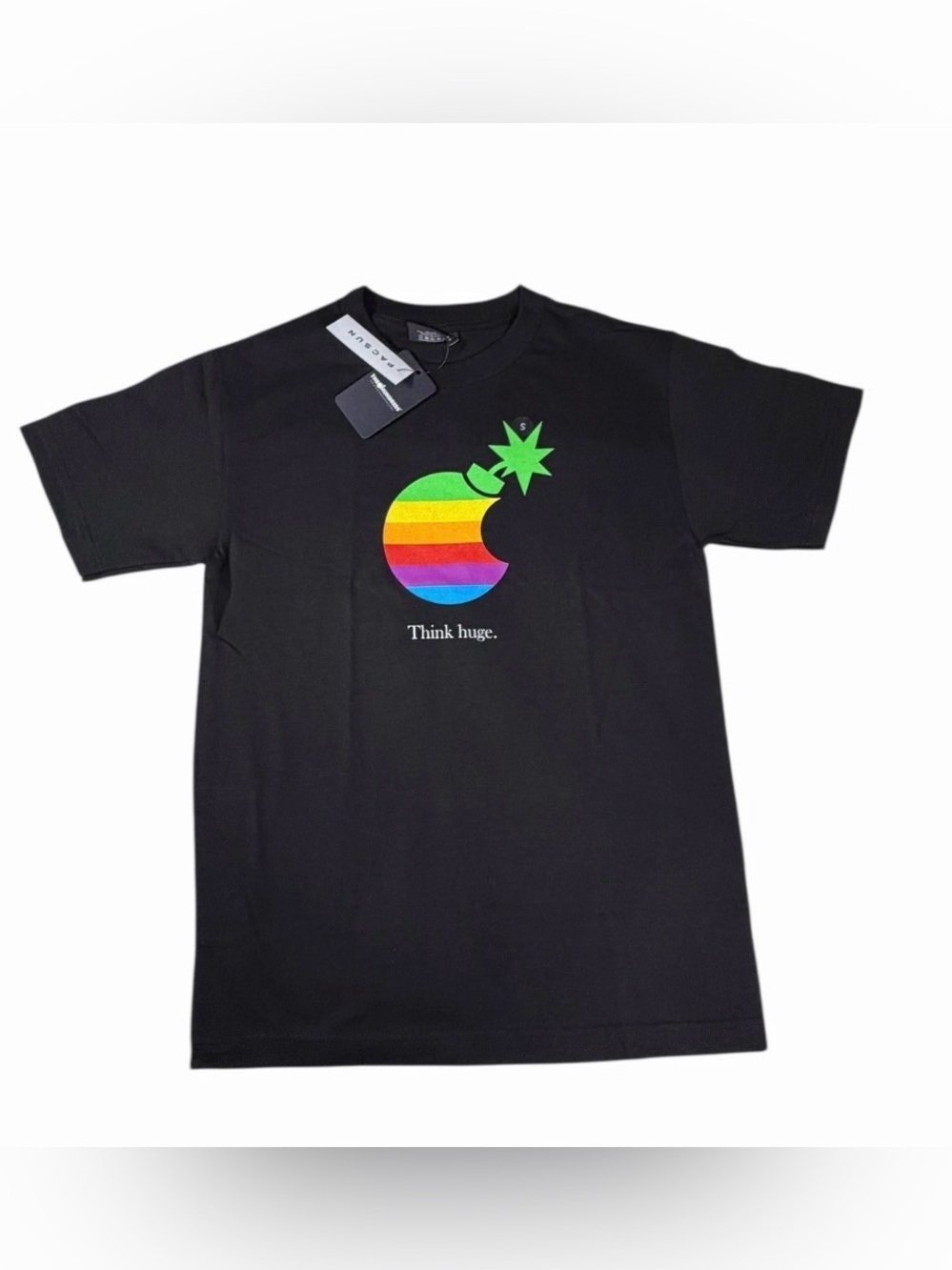 The Hundreds Pac Sun Bomb Tee Shirt Small Black Graphic Logo NWT Streetwear